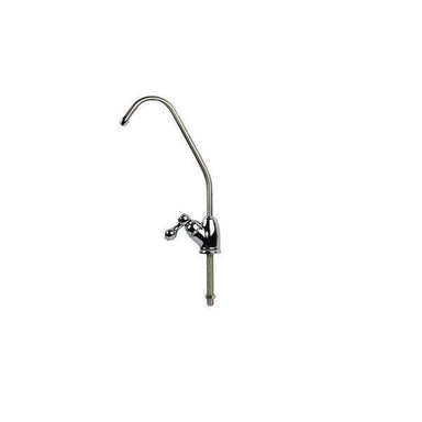 Crystal Quest Faucet with 1/4" tube (European Handle) Brushed Nickel