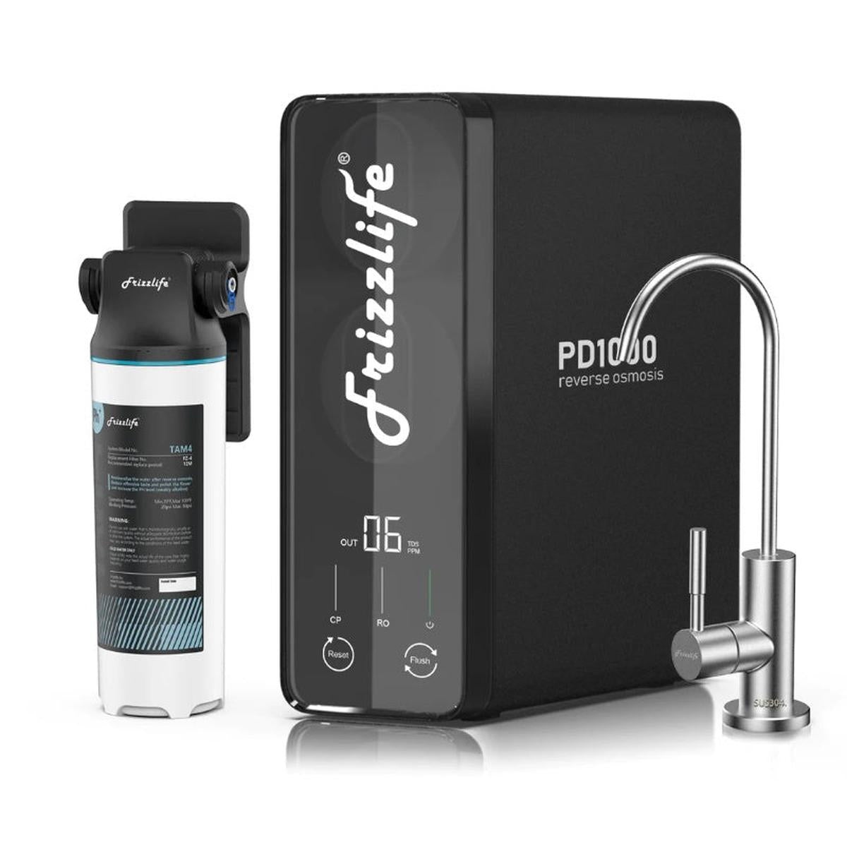 Frizzlife PD1000 Tankless Reverse Osmosis System - 1000 GPD Studio Image