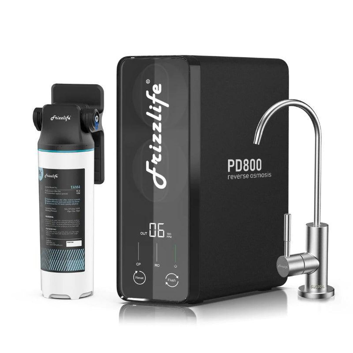 Frizzlife PD800 Tankless Reverse Osmosis System - 800 GPD Studio Image
