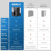Frizzlife WB99 Countertop Reverse Osmosis System - Comparison