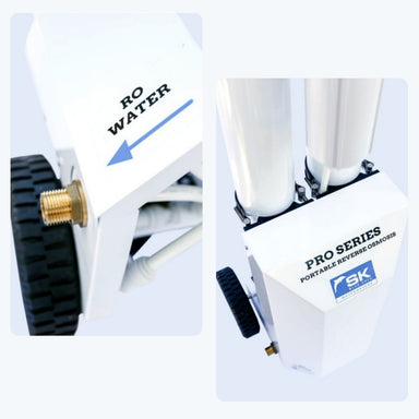 SK Watermakers Pro Series Portable RO System - Close up View of the System