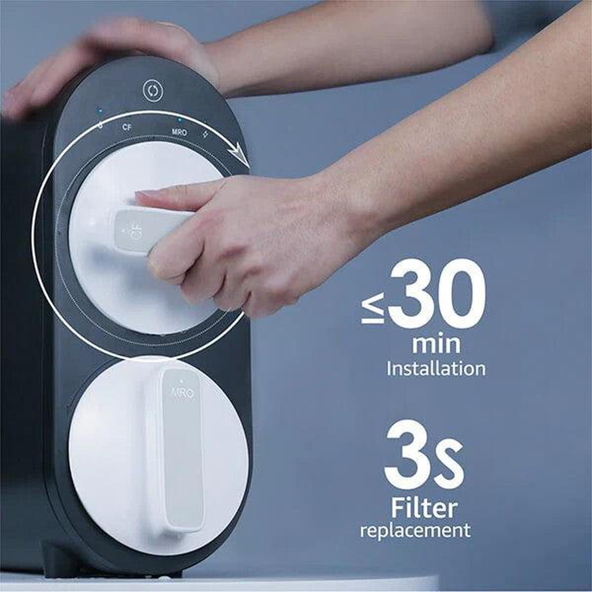 Waterdrop CF Filter for G2P600 & G2 Series Reverse Osmosis System - Fast Installation and Replacement