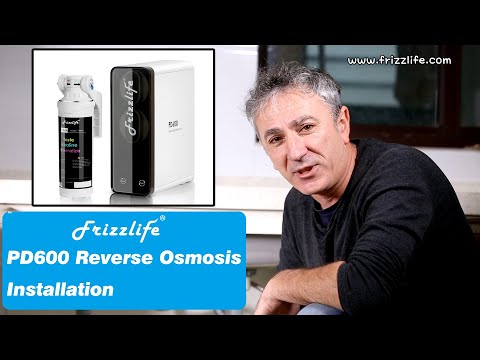 Frizzlife PD600 Reverse Osmosis installation Video