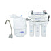 17 Stage Reverse Osmosis System Under Sink Water Filter – 4000M with Faucet Front View Studio Image