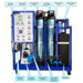 Ampac 1500 GPD Commercial Turnkey Reverse Osmosis System - Studio Image with Parts Diagram