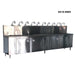 Ampac SS10-BWS Water Store Bottle Filling Station with 10 Faucets - Studio Image - Front Left View
