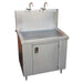 Ampac SS2-BWS Water Store Bottle Filling Station with 2 Faucets - Studio Image - Front Left View