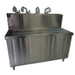Ampac SS4-BWS Water Store Bottle Filling Station with 4 Faucets - Studio Image - Front Left View