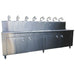 Ampac SS8-BWS Water Store Bottle Filling Station with 8 Faucets - Studio Image - Front Left View