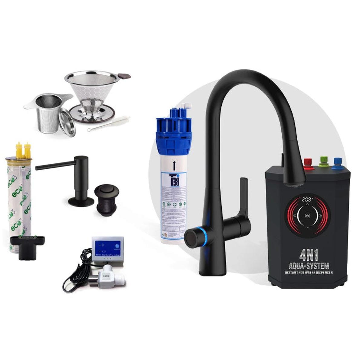 AquaNuTech 4N1 Aqua-System Plus Bundle Classic Matte Black