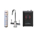 AquaNuTech Digital Instant Hot & Cold Water Dispenser Contemporary C-Spout Chrome