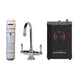 AquaNuTech Digital Instant Hot & Cold Water Dispenser Traditional C-Spout Chrome