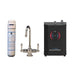 AquaNuTech Digital Instant Hot & Cold Water Dispenser Traditional C-Spout Polished Nickel