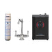 AquaNuTech Digital Instant Hot & Cold Water Dispenser Traditional Hook Spout Chrome