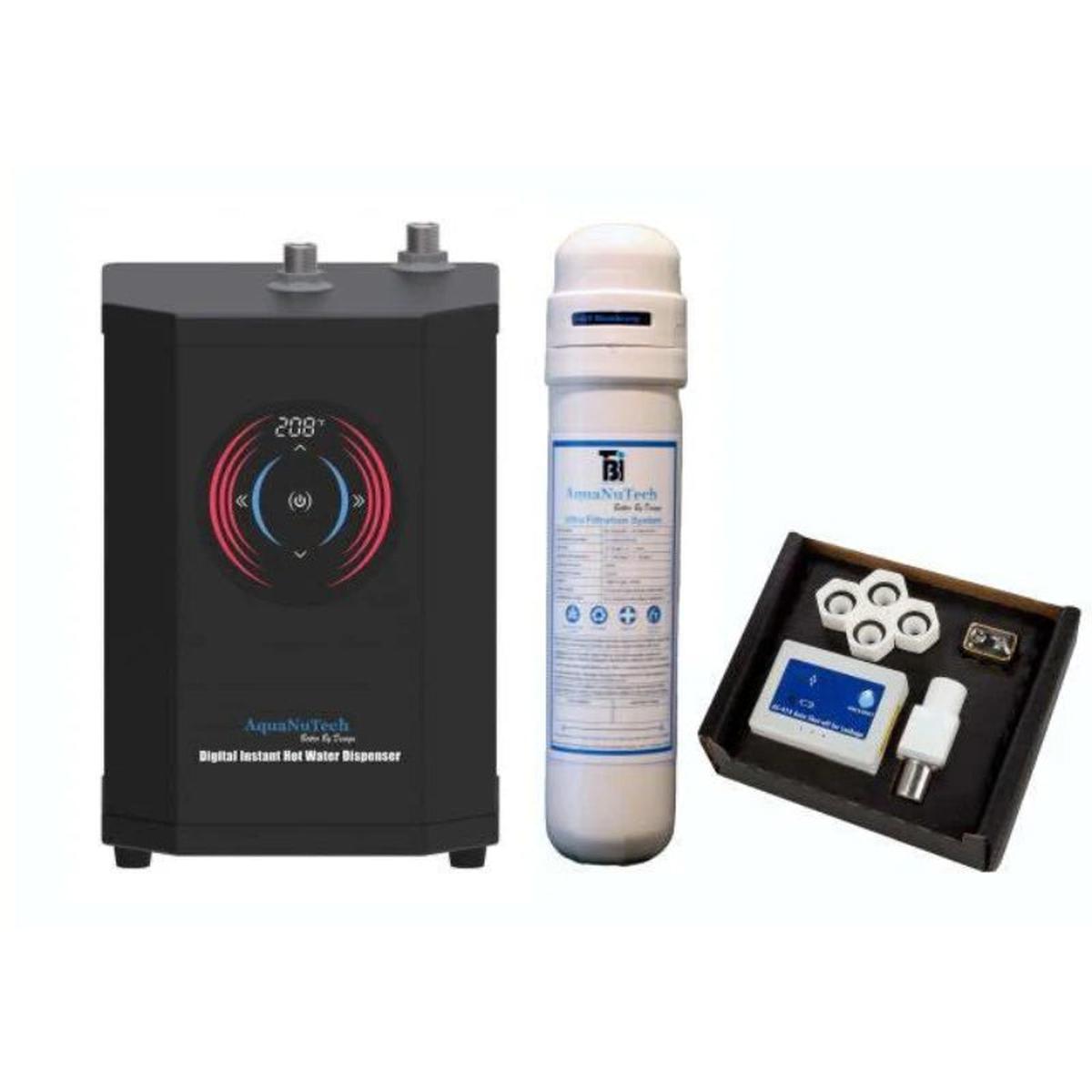 AquaNuTech Digital Instant Hot Water Dispenser Complete Package