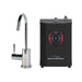 AquaNuTech Digital Instant Hot Water Dispenser Contemporary C-Spout Chrome