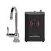 AquaNuTech Digital Instant Hot Water Dispenser Traditional C-Spout Chrome