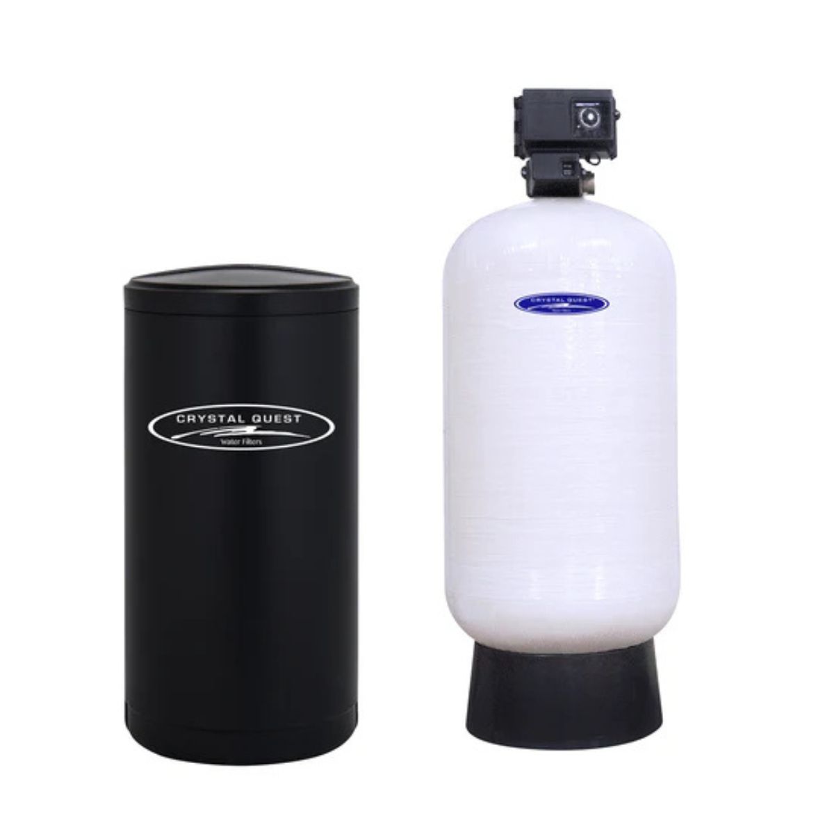 Commercial Water Softener System 185 GPM -  with Tank and 3900 Control Head Shown