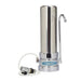 Crystal Quest Arsenic Countertop Water Filter System Single Stainless