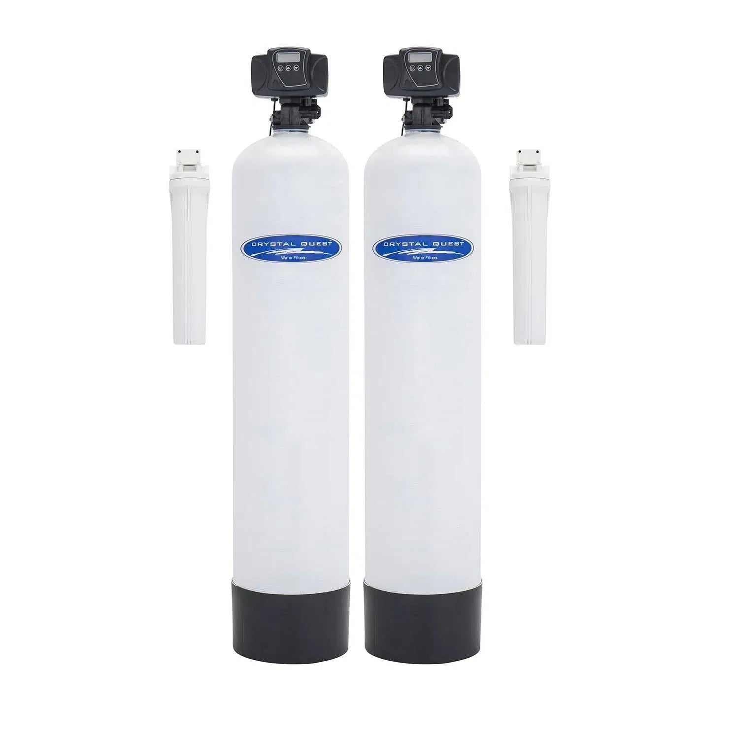 Crystal Quest Arsenic Whole House Water Filter Double White Unit