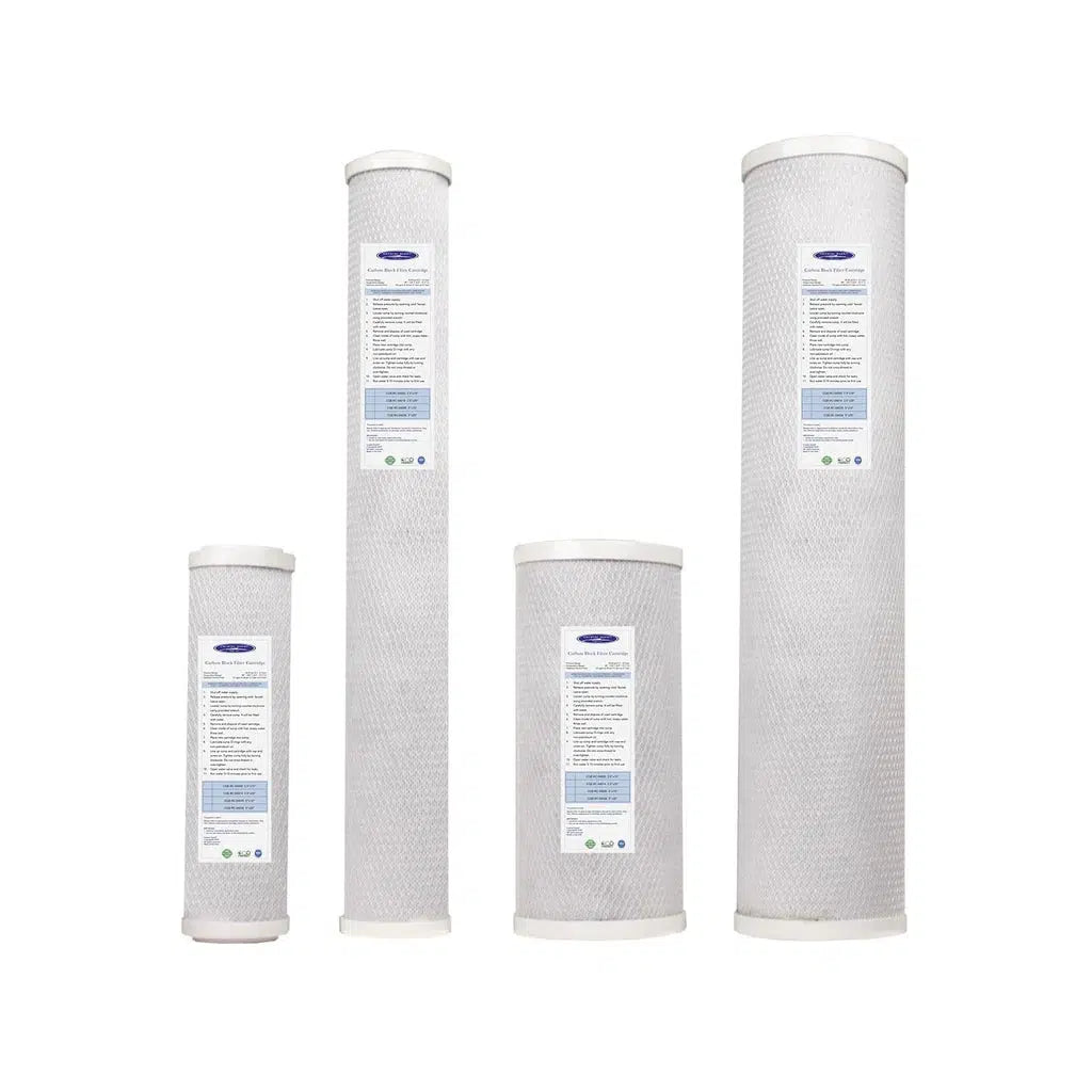 Crystal Quest Coconut Based 5 Micron Carbon Block Filter Cartridge