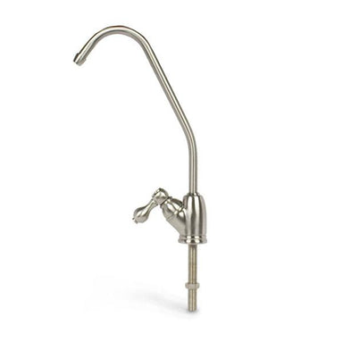 Crystal Quest Faucet with 1/4" tube (European Handle) Crome