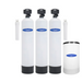 Crystal Quest Fluoride Whole House Water Filter Triple Fiberglass with Softener