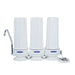 Crystal Quest Lead Countertop Water Filter System Triple Polypropylene