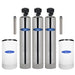 Crystal Quest Nitrate Whole House Water Filter Add SMART Filter and Softener Stainless Steel