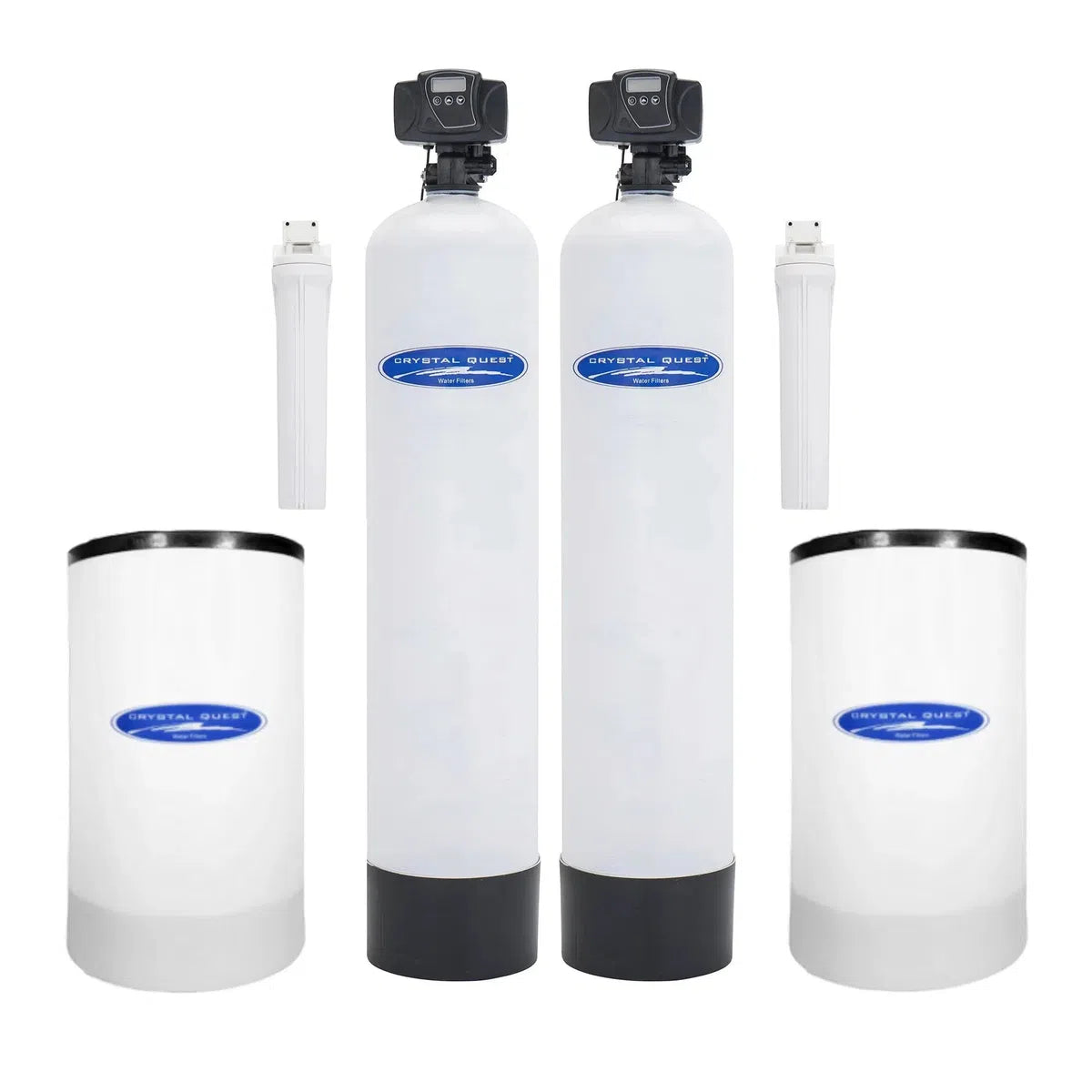 Crystal Quest Nitrate Whole House Water Filter Add Smart FIlter Fiberglass