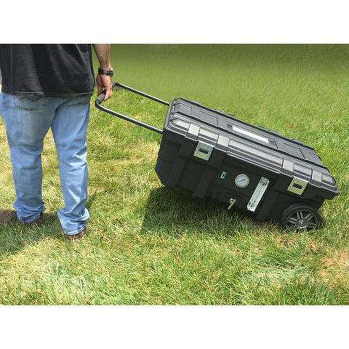 Crystal Quest Off-Grid, Portable Reverse Osmosis Travel Water System Rolling