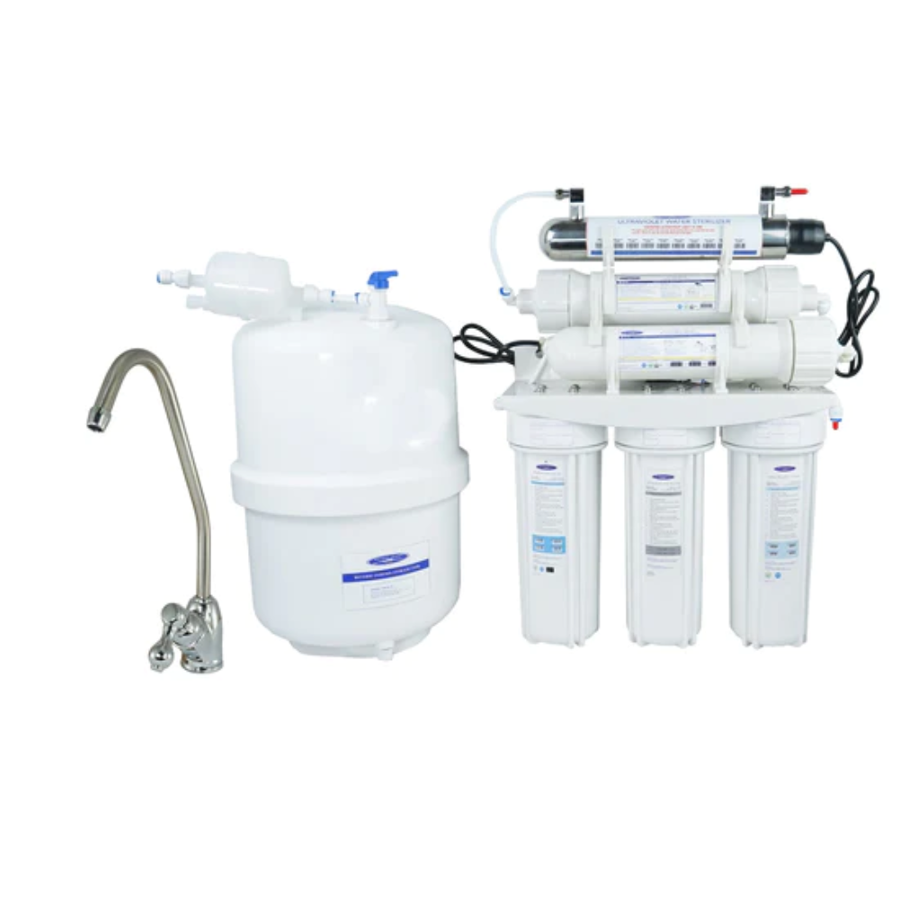 Crystal Quest Reverse Osmosis Under Sink Water Filter - 3000C With Faucet