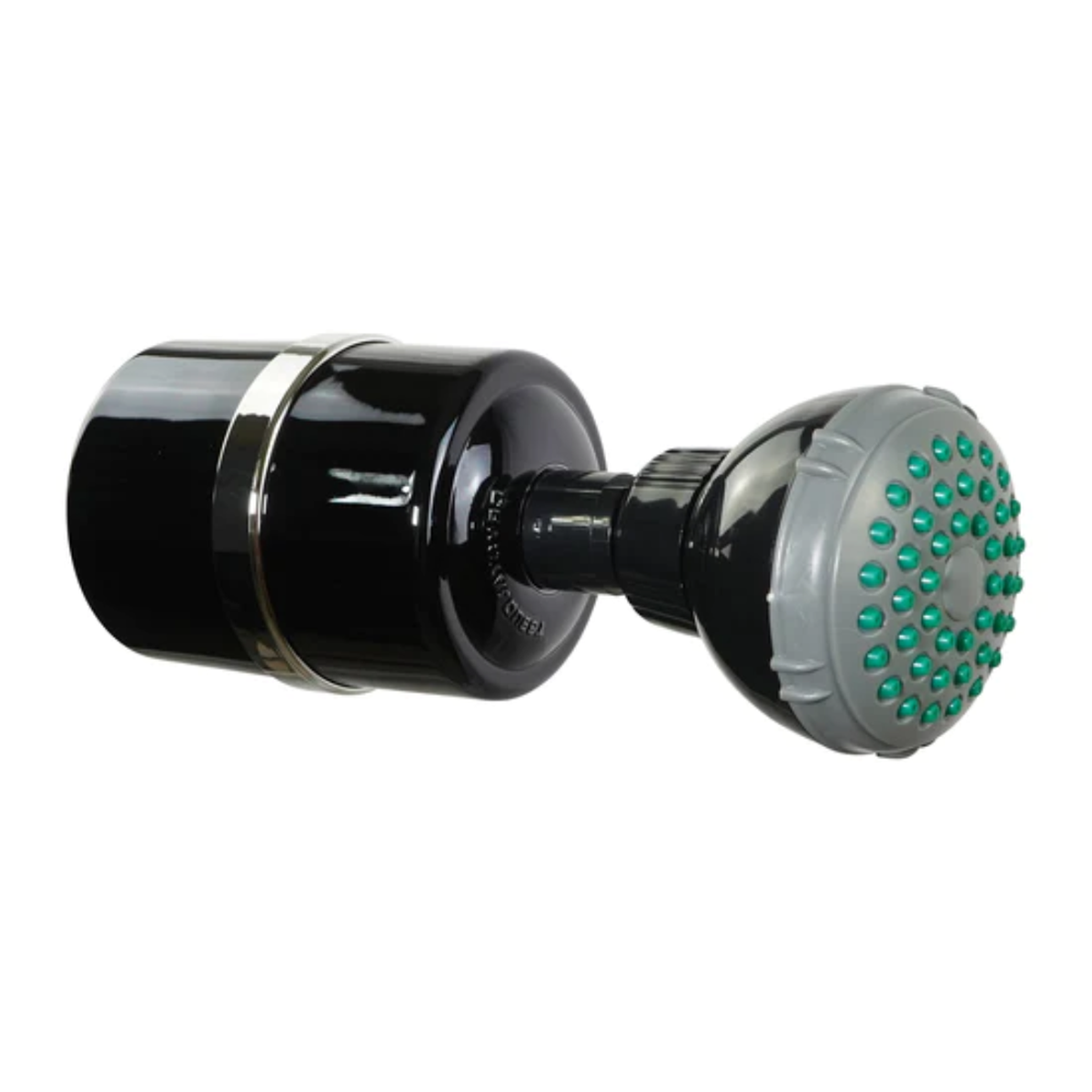 Crystal Quest Shower Filter Black