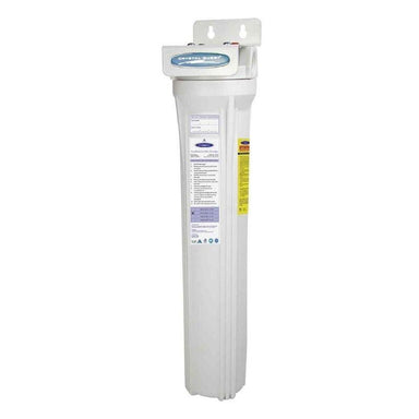 Crystal Quest WS Slimline Whole House Water Filter | Iron, Manganese, Sulfide Removal (2-4 GPM | 1-2 people) Single