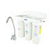 Crystal Quest Alkaline Under Sink Water Filter System Triple