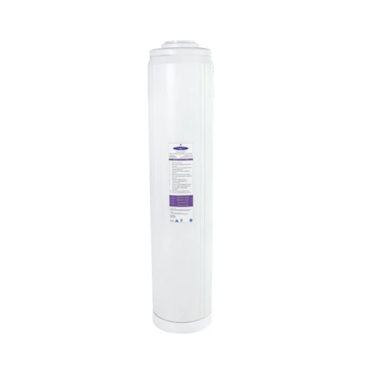 Crystal Quest Calcium GAC Fluoride Reduction Filter Cartridge 4-5/8" x 20" Shown