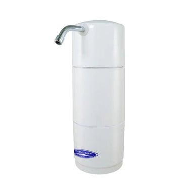 Crystal Quest Disposable Countertop Water Filter System White
