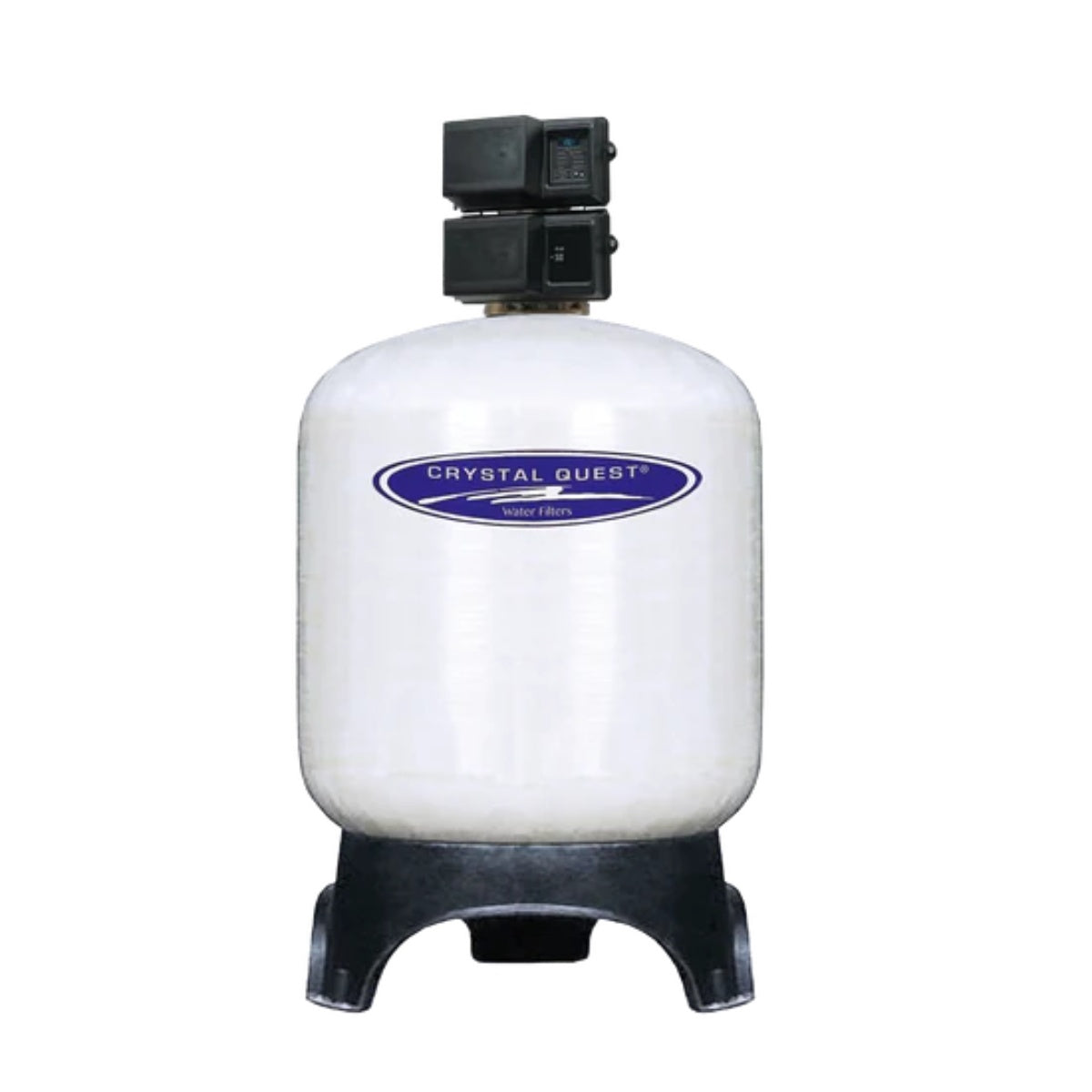 Crystal Quest Fluoride Removal Water Filtration System - 245 GPM - Automatic Control Valve - Front View