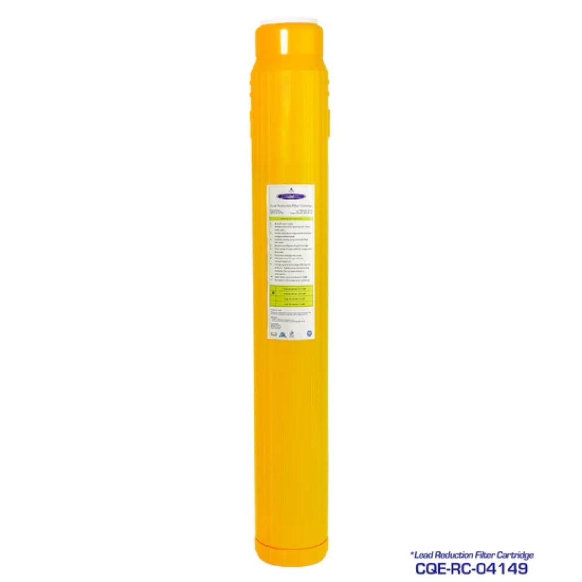 Crystal Quest Lead Filter Cartridge 2-7/8" x 20" Shown