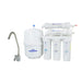 Crystal Quest RO Under Sink Water Filter – 1000C with Faucet Front View Studio Image