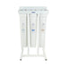 Crystal Quest WS Slimline Whole House Water Filter, SMART Series (3-6 GPM | 1-2 people) Triple with Stand