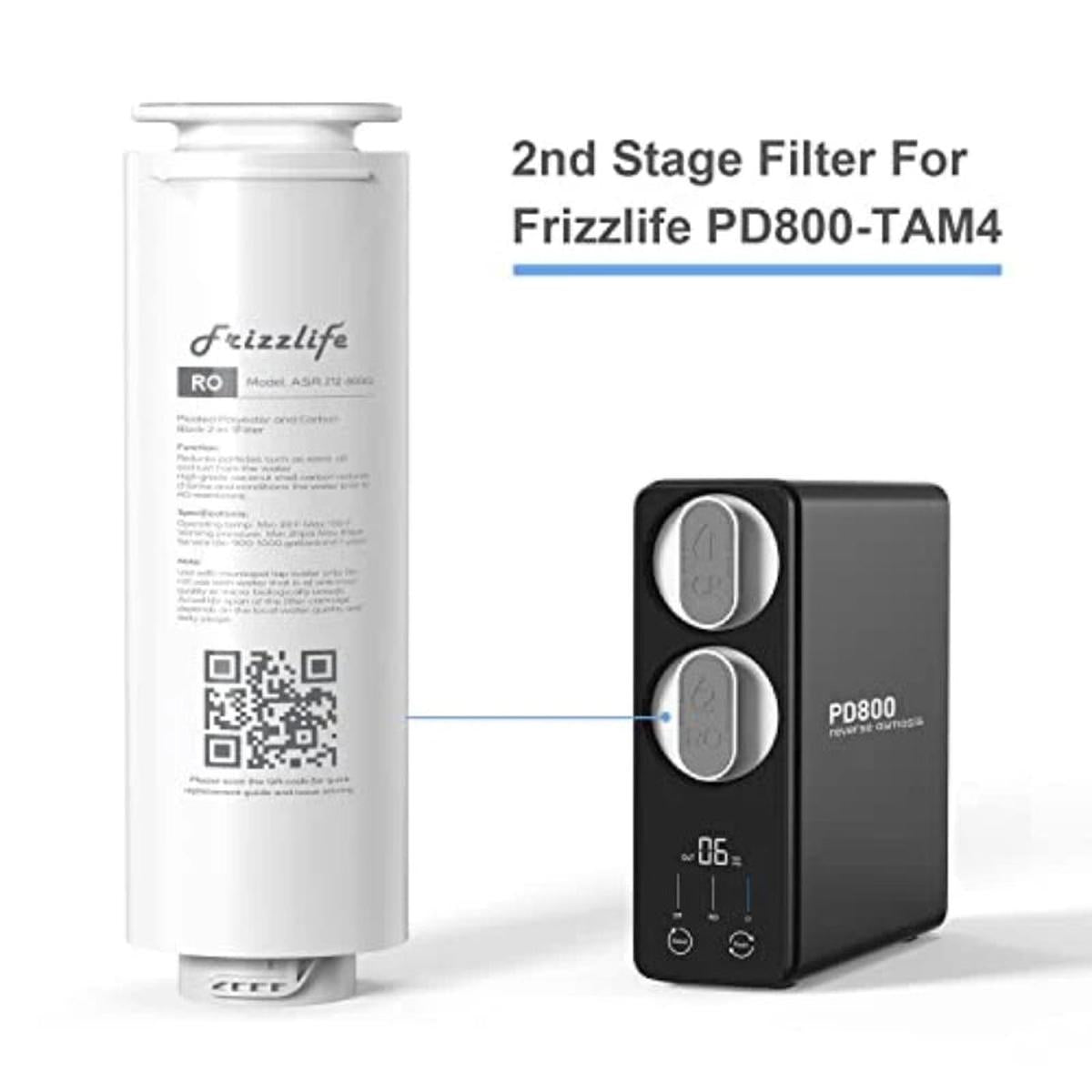 Frizzlife ASR212-800G Replacement Filter (For PD800 RO System)