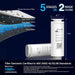 Frizzlife PD400 Tankless Reverse Osmosis System 400 GPD - Filter 5 Stages