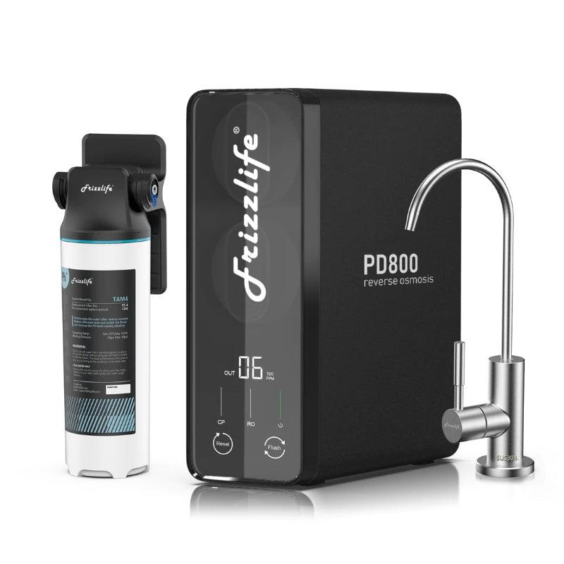 Frizzlife PD800 Tankless Reverse Osmosis System - 800 GPD