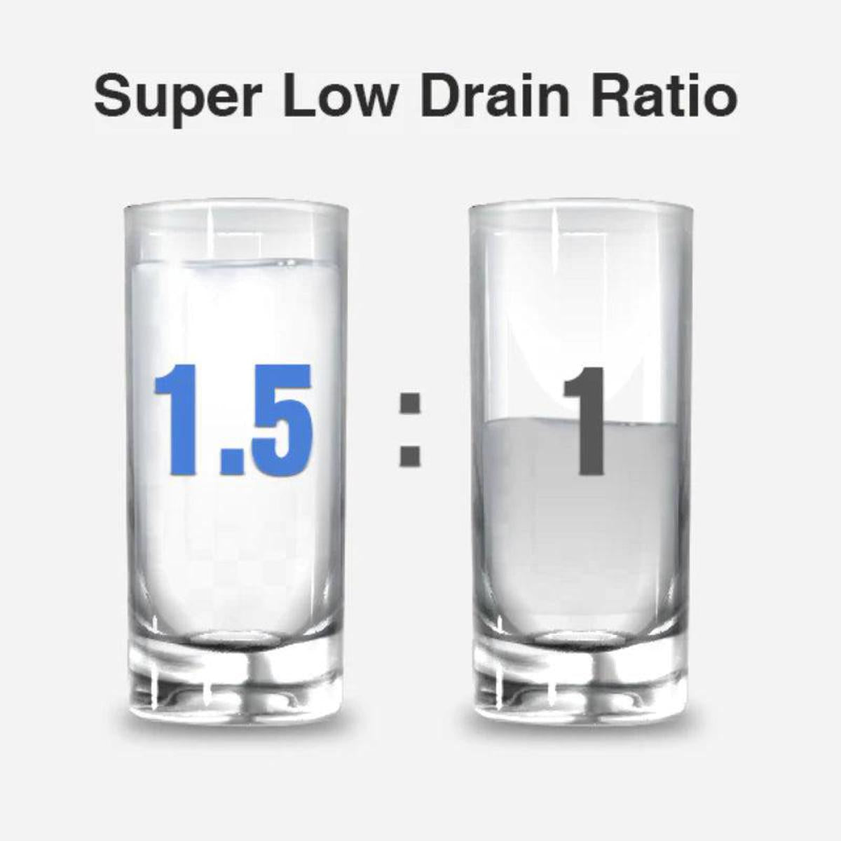 Frizzlife PX500-A 500 GPD RO System with Alkaline and Remineralization - Super Low Drain Ratio