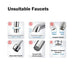 Frizzlife SS99, DS99 and TS99 Countertop Water Filter System - Unsuitable Faucets