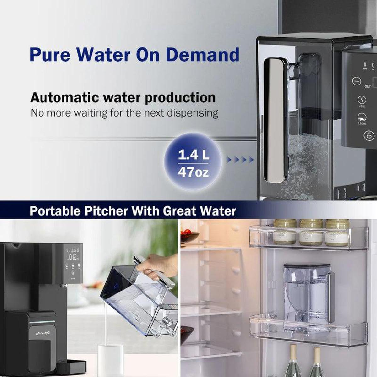 Frizzlife WB99 Countertop Reverse Osmosis System - Pure Water on Demand