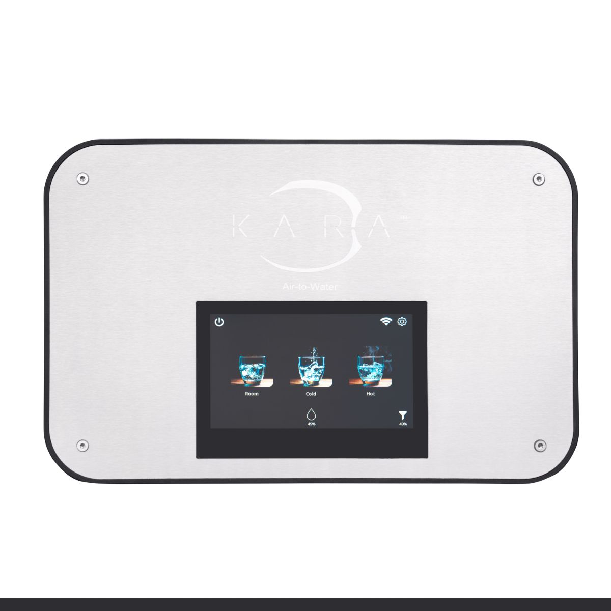 Kara Pure 2 touchscreen display interface