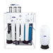 Medical Mid-Flow Reverse Osmosis System - 5000 GPD System with GAL Bladder Tank Front View