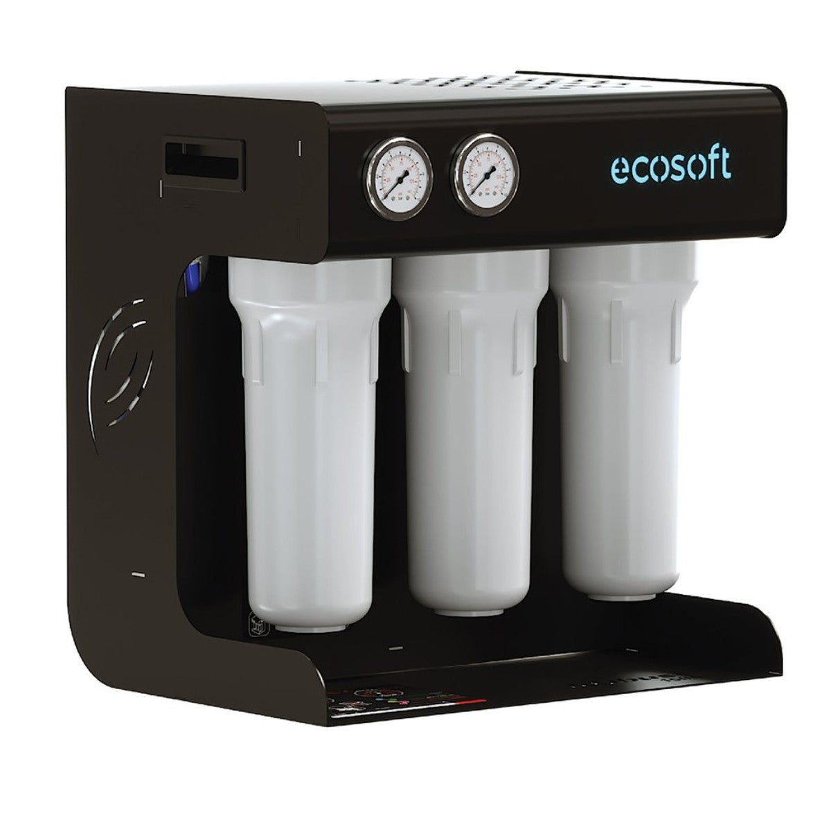 Nelsen Ecosoft Robust 500 GPD Reverse Osmosis System - Angled View - Studio Image